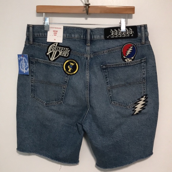 NEW Lucky Brand Grateful Dead Vintage Loose Short - Picture 7 of 12